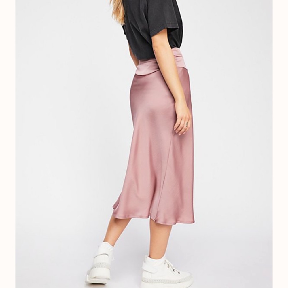 Free People Normani Bias Skirt